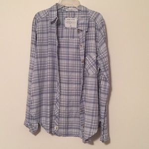 Women’s plaid button down